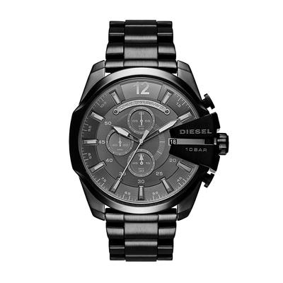 Часы DIESEL Mega Chief Quartz Chrono DZ4355 черные мужские [Товар]