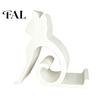 Minimalist Phone Holder Cute Cat Stand, Curled Tail Kitty Desk for Cell Desktop Ornament Tablet, 3D Printed Universal Stand Office Bedroom,