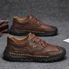 Fashion Comfortable Male Sneakers Adult Non-Slip Casual Desert Hiking Footwear Treking Flats Trainers Outdoor Casual Leather Mens Shoes