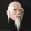 Bald Beauty Latex Mask Halloween Cosplay Costume Prop Film TV Party Decoration