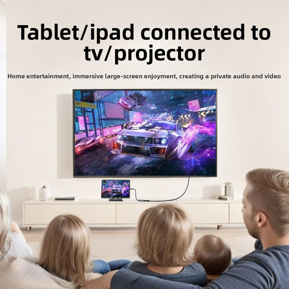 Адаптер USB C на HDMI 4K60Гц 8K30Гц USB C хаб для телефона ноутбука HD видеоконвертер док-станция