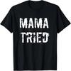 Mama Tried ВИНТАЖНАЯ Потертая Рубашка Ретро Рубашка Музыкального Преступника Футболка