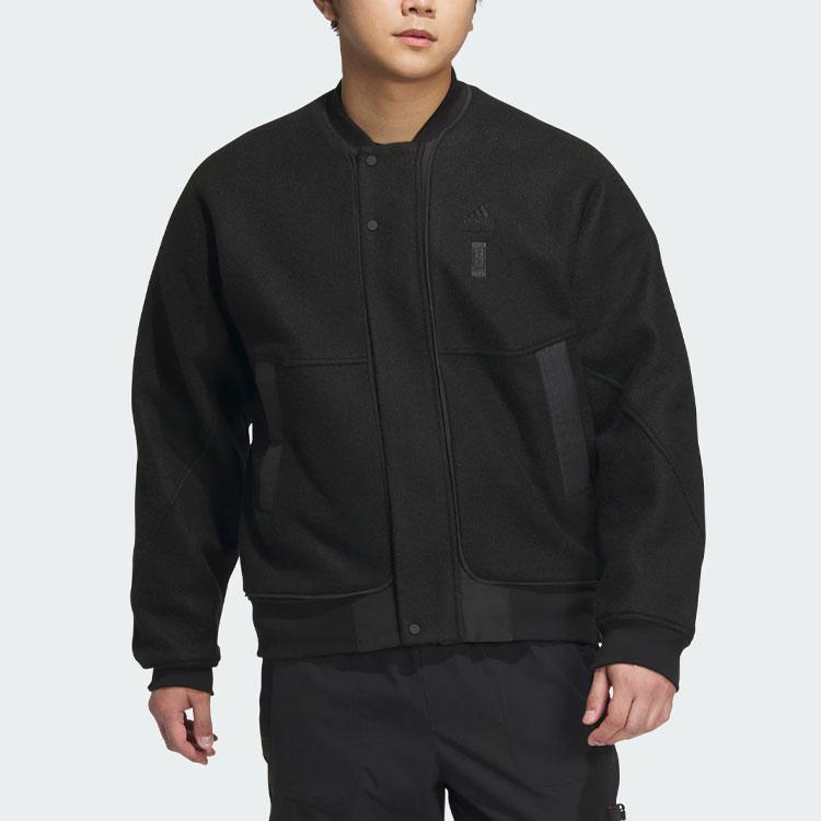 Adidas Куртка Melton серии Wuji Мужские куртки черные IP4910