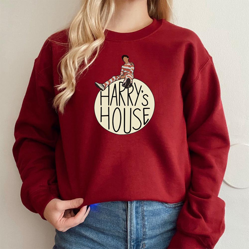 Толстовка унисекс Harry's House Cool HS Графический пуловер TPWK Женская толстовка Y2K с эстетической эстетикой, как это было в музыкальном стиле, толстовки с круглым вырезом