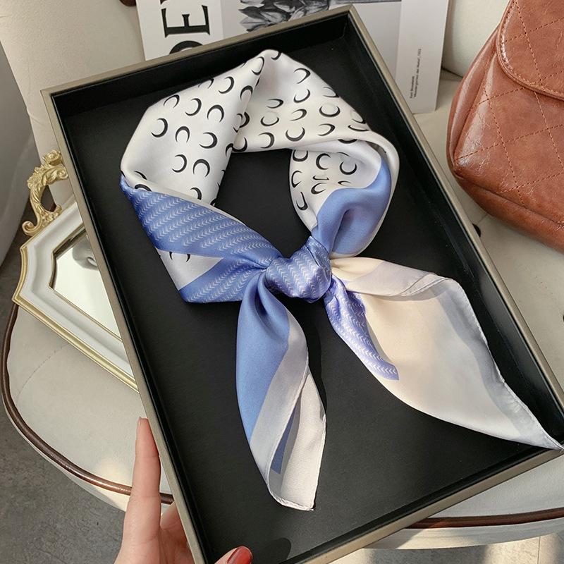 70 квадратных шарф шелковый шарф французский женский высококачественный шарф универсальный подходящий деревенский шарф-рубашка шарф