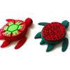 Creative Turtle Clickers Toy Desktop Ornament Simulation Turtle Ornament  for Kids/Adults