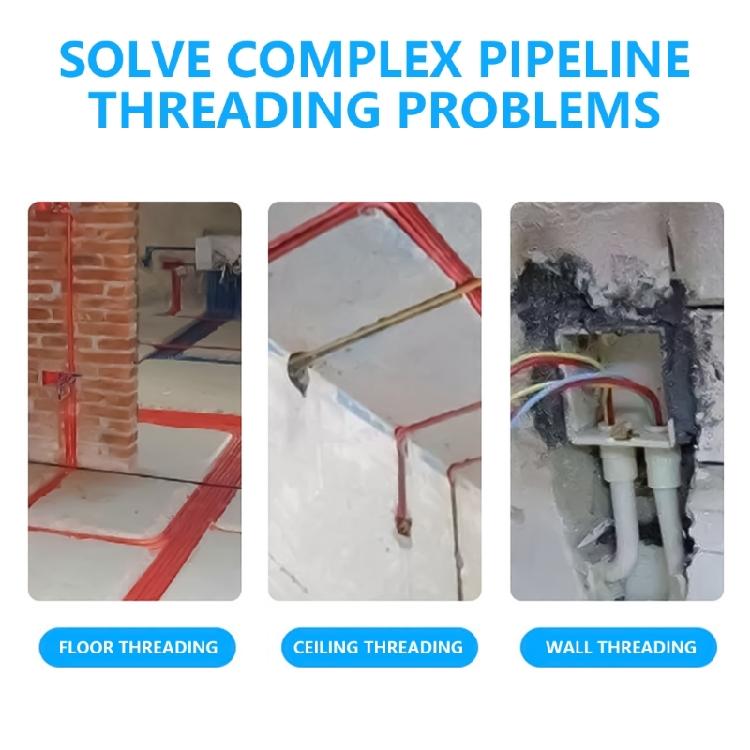 Устройство для протяжки проводов Инструмент для прокладки электрических кабелей Стяжка для электриков Устройство для протяжки резьбы Простая установка Ручные инструменты