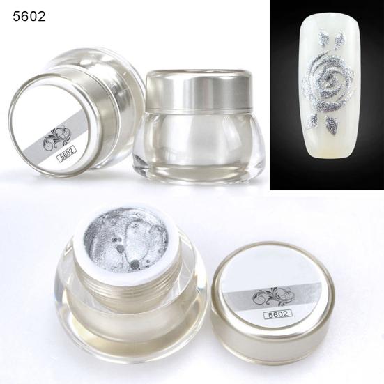 Women 12 Colors Acrylic UV Gel Tip DIY Decor 3D Nail Art Paint Drawing Painting