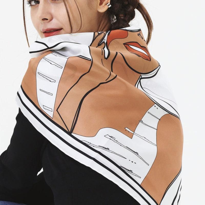 ONSZ Beach Lady Silk Scarf