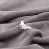Green Tourmaline Gemstone 925 Sterling Silver Handcrafted Jewelry Ring For Girls RR-59-15