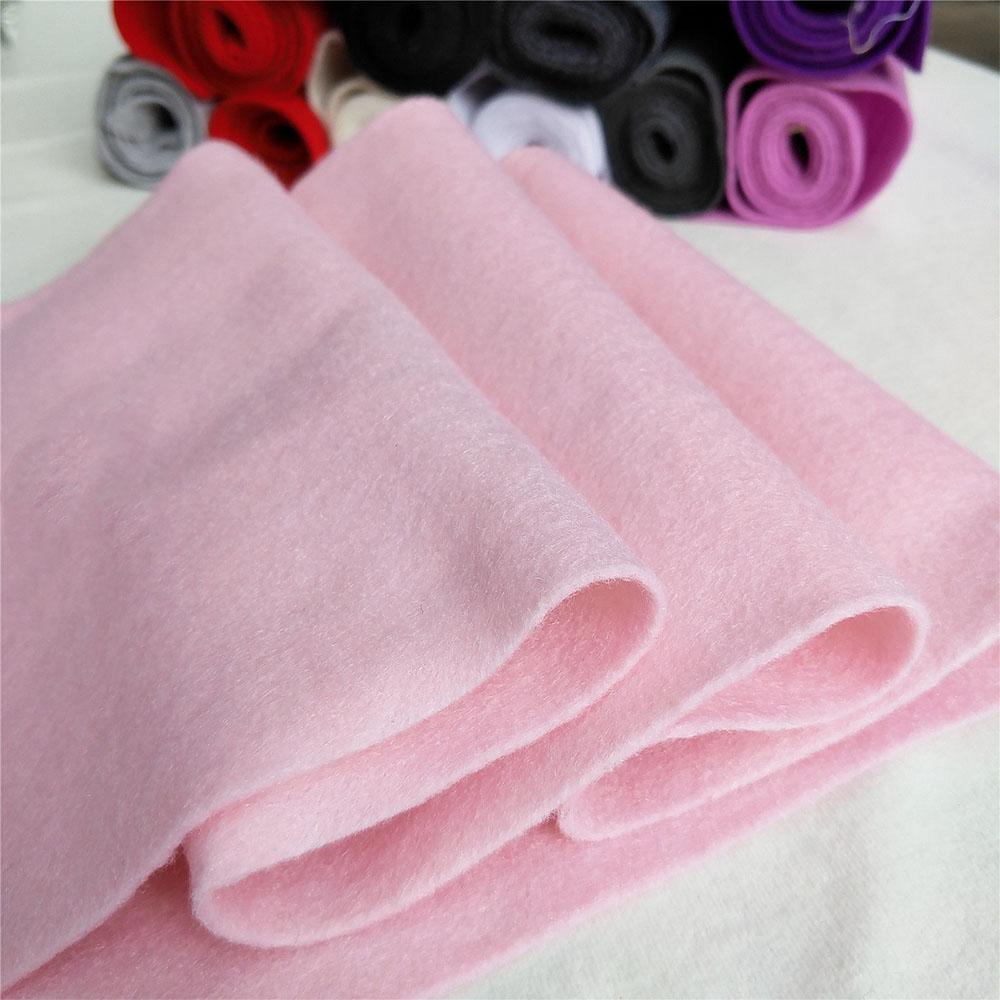 90*90cm Big Size Soft Felt Fabric Non-Woven DIY Sewing Dolls Toy Crafts Accessories Handmade Material