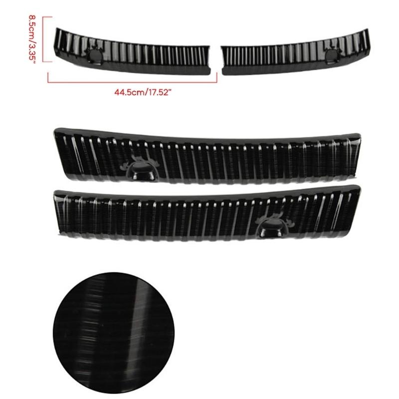 Car Stainless Steel Trunk Guard Rear Trunk Bumper Protectors Guard Auto Spare Part for Tesla Model Y Durable