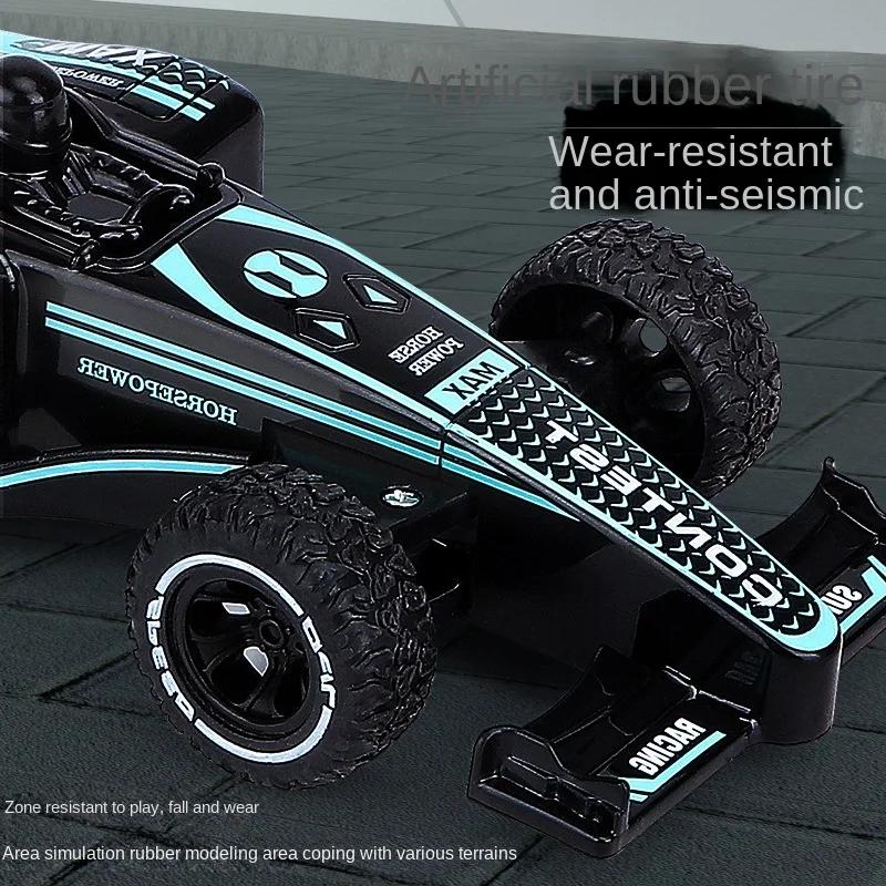 Новый мини-автомобиль с дистанционным управлением F1, перезаряжаемый движущийся гоночный прочный 2,4G, высокоскоростной спортивный автомобиль для дрифта для мальчиков, детские игрушки, подарки
