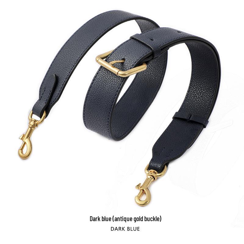 Универсальный широкий плечевой ремень из коровьей кожи с зернистой текстурой личи для сумки Dionysus (модель: MHS-A-9)