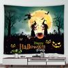 Halloween Pumpkin Head Print Tapestry Room Wall Decor Background Home Decor Nordic Living Room Bedroom Tapestry