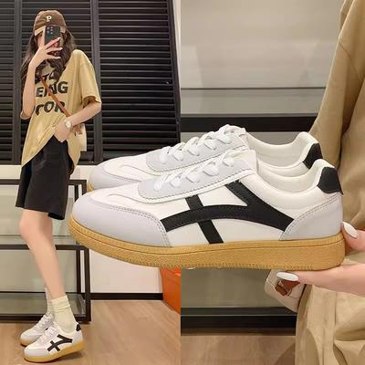 Обувь Dexun весна и осень спортивная обувь женская повседневная обувь для скейтборда универсальные маленькие белые туфли на плоской подошве легкие кроссовки Forrest Gump