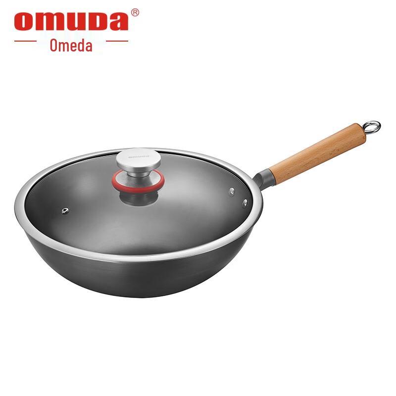 Китайский железный вок Oumeida Guojiang Series 32 см