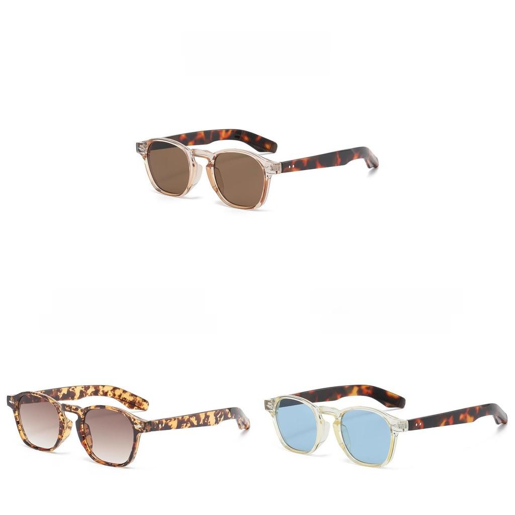 Vintage Round Sunglasses With Uv400 Protection For Outdoor Travel And Fashion Style