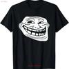 НОВЫЙ ОГРАНИЧЕННЫЙ Troll Face Мем Смешной Дизайн Лучшая Идея Футболка S 3XL винтажный Стиранный мужской Стильный Удобный Унисекс Дышащий
