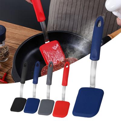 Силиконовая лопатка для печенья Turner Mini Brownie Spatula термостойкая, не царапается, маленькая