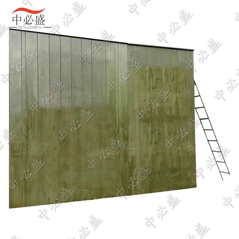 Flat Roof Climbing Wall & Platform Training System