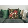Mushroom Decorative Throw Pillow Covers X Set of Couch Pillow Cushion Cover Home Sofa Chair Car Outdoor Patio Decor