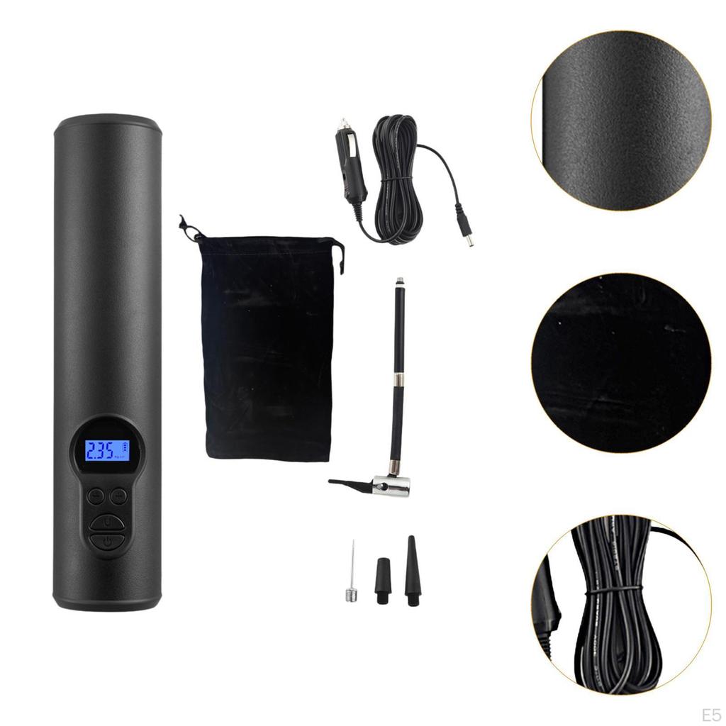 Воздушный компрессор для накачивания шин, легкий, удобный, портативный насос для автомобильных шин, для баскетбола