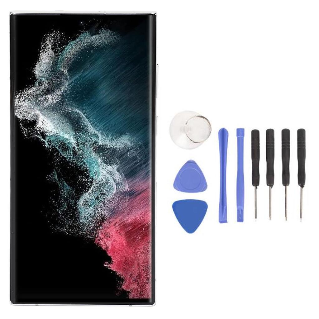 6.8in Replacement Screen for Galaxy S22 Ultra 5G SM S908B EU International Version Touch Display