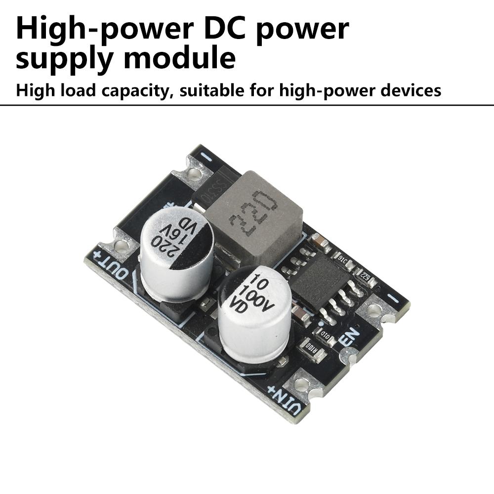 DC 6-80V to 3.3V5V12V1.2A Output High Power DC Power Supply Module Low Ripple High Conversion