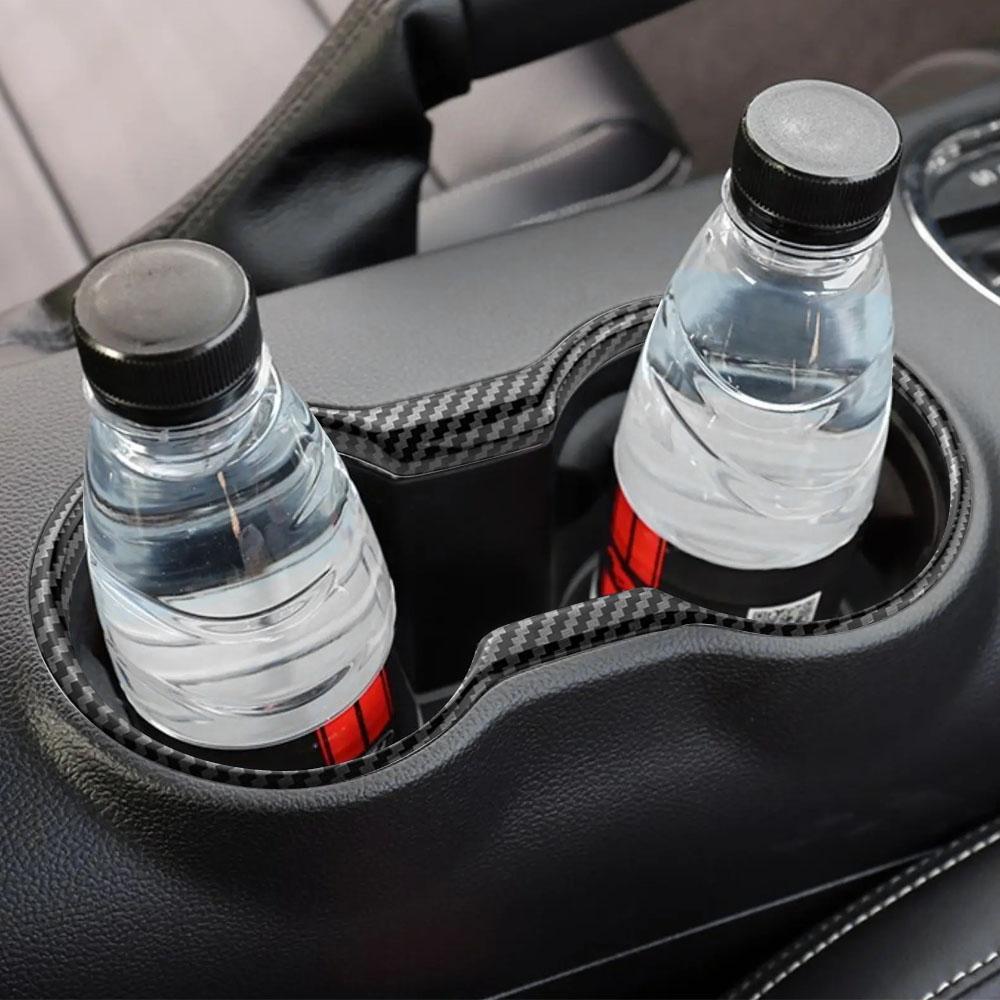 Передний подстаканник, декоративная крышка на рычаг переключения передач для Ford Mustang 2015 2016 2017 2018 - 2025 AT LHD, аксессуары для интерьера