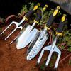 Non-slip Aluminum Alloy Shovel Planting Flower Rake Spade Fork Gardening Tools