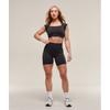 Gymshark Бесшовный укороченный топ Adapt X Whitney Animal Black Asphalt Grey B3b2h Bc3c