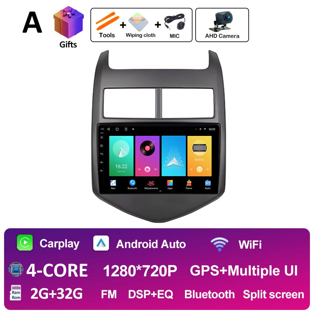 Для Chevrolet AVEO Sonic 2011 2012 2013 Интеллектуальная система Беспроводной Carplay Автомобильный мультимедийный аудио-видео проигрыватель GPS-навигация BT