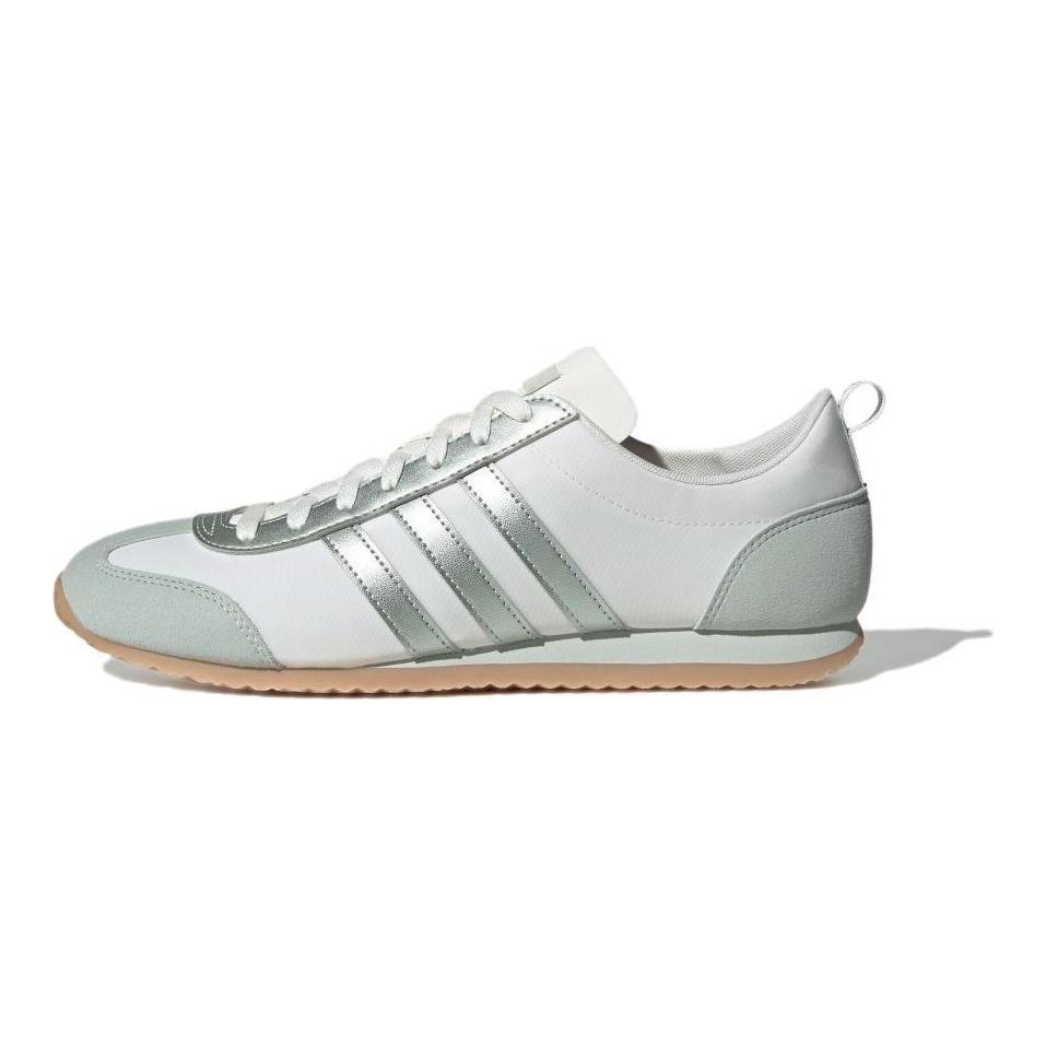 adidas VS JOG 2.0 Амортизирующие Износостойкие Низкие Повседневные Кроссовки Унисекс Серые Кроссовки JR4654