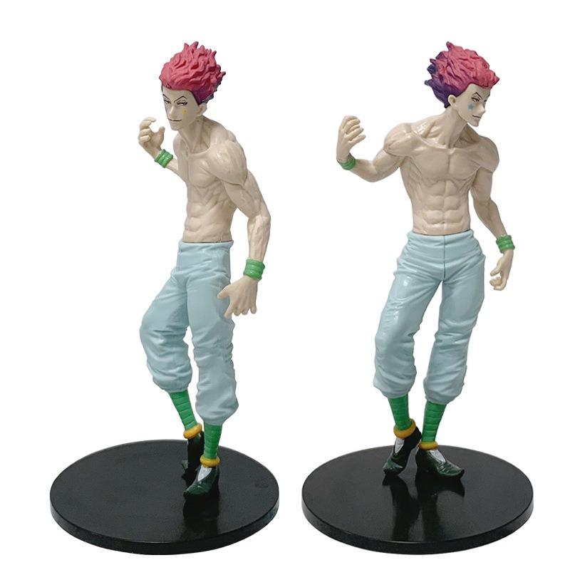 Hot Anime Hunter×Hunter Anime Figure Gon·Freecss Hisoka  Action Figure 19.5Cm Pvc Model Statue Ornaments Toy Gifts