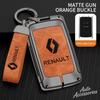 For Renault Koleos Kadjar Clio Captur Megane Talisman Espace Scenic Arkana Dacia Sandero Zinc Alloy Car Key Case Protector Shell NN40