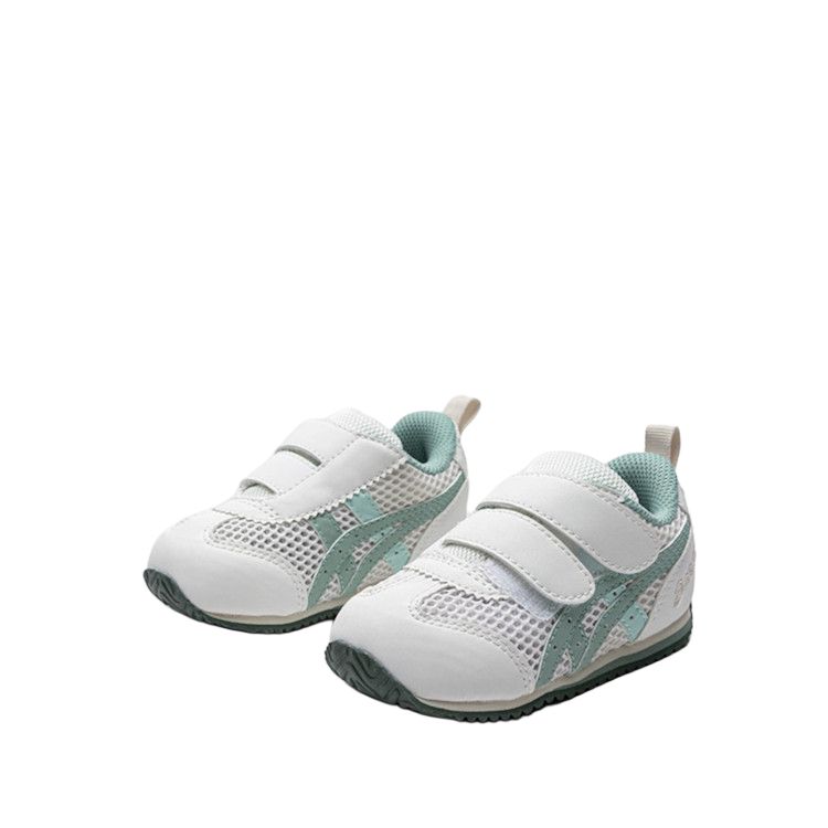 Asics Synthetic Leather Fabric Suku Suku Cotla Baby Cool Comfortable Breathable Low-Top Casual Shoes Kids Sneaker White 1144A378-101