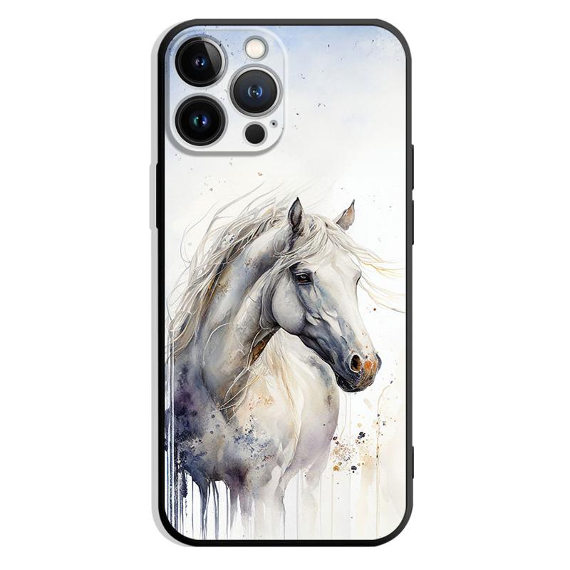 Чехол для телефона с лошадью для iPhone Samsung Galaxy Redmi Xiaomi Oppo OnePlus Note SA 7 8 9 10 11 12 13 14 20 21 22 23 53 54 Pro Max Plus Ultra TPU Soft