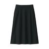 MUJI Stretch Brushed Flare Skirt BE1TDA4A Black XL Women's Women's Women's