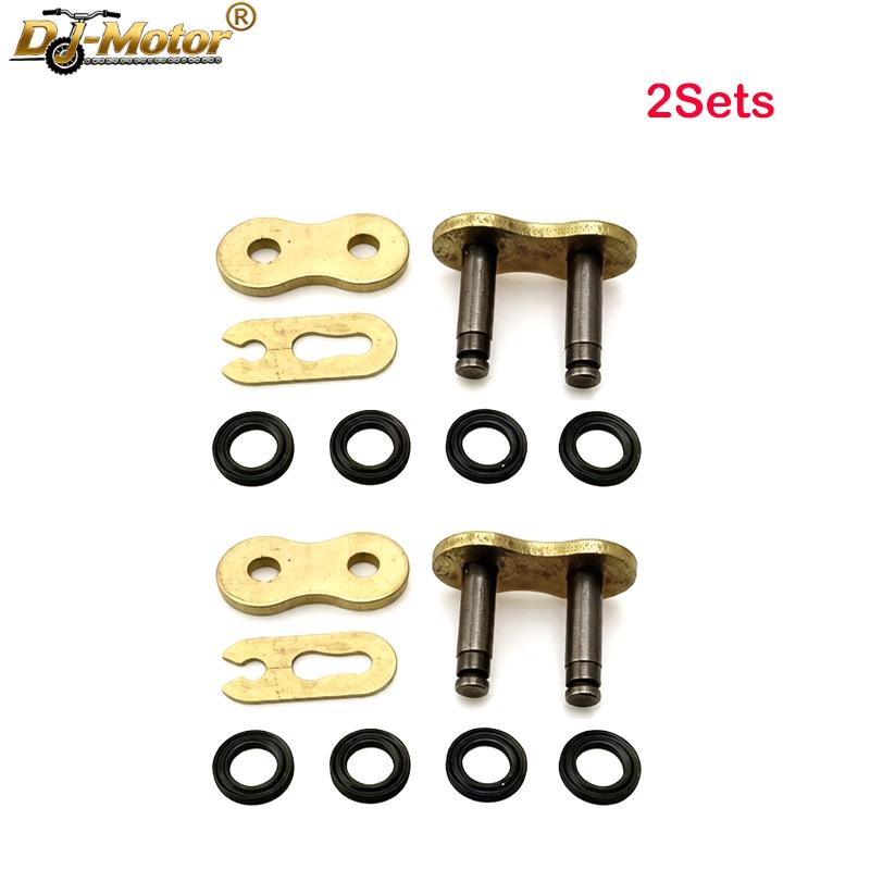 DJ-Motor Black 520 X-ring Chain Connecting Master Link For Honda Yamaha Suzuki Kawasaki Dirt Bike ATV Go Kart Motorcycle