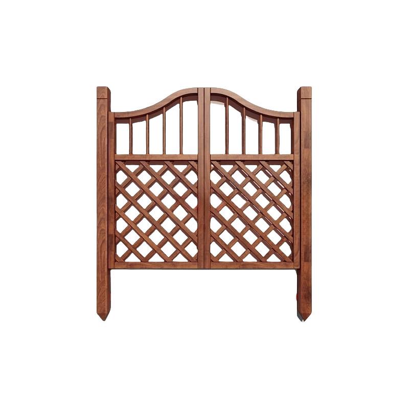 Outdoor Anti-Corrosion Wood Trellis Garden Gate
