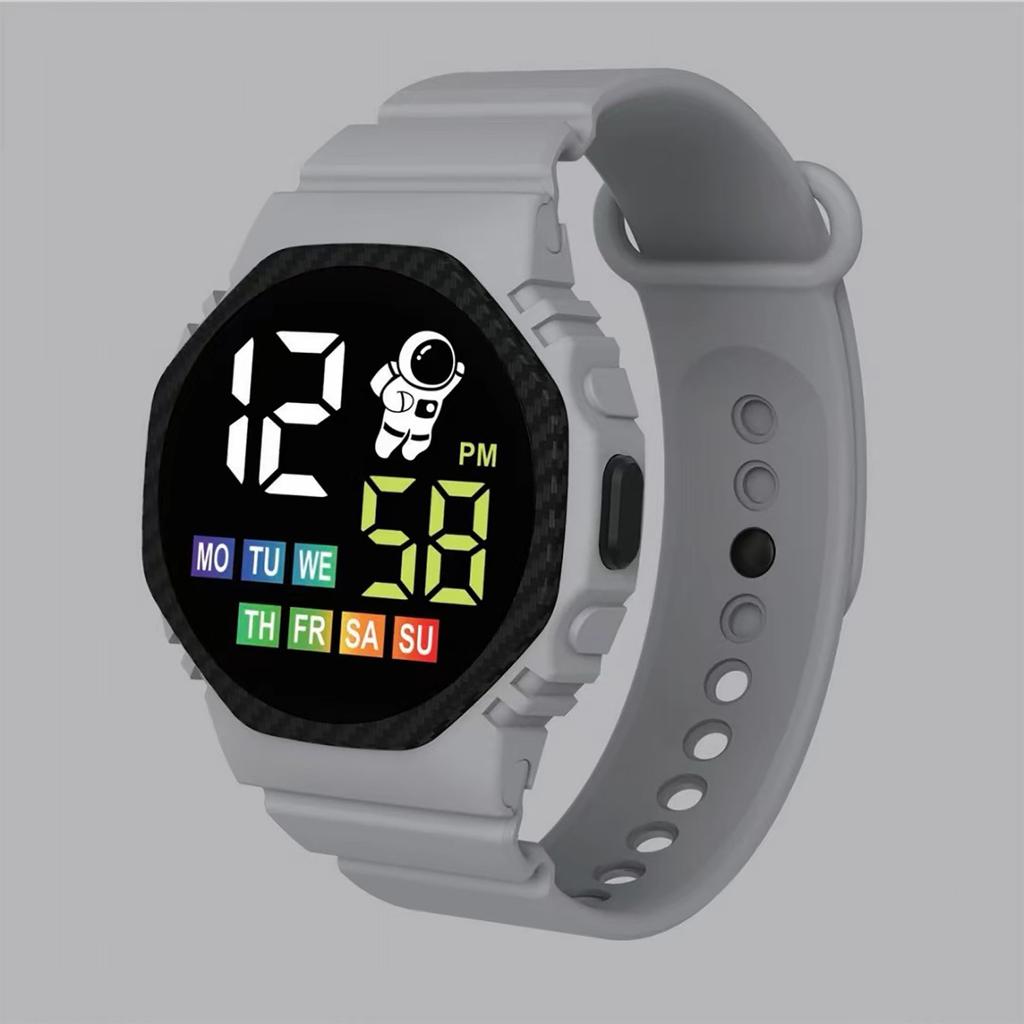 Неделя дисплея детских спортивных часов, подходящая для уличных электронных часов для студентов