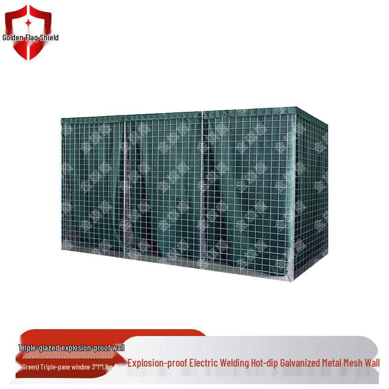 JINQIDUN Hot-Dip Galvanized Gabion Blast Barrier