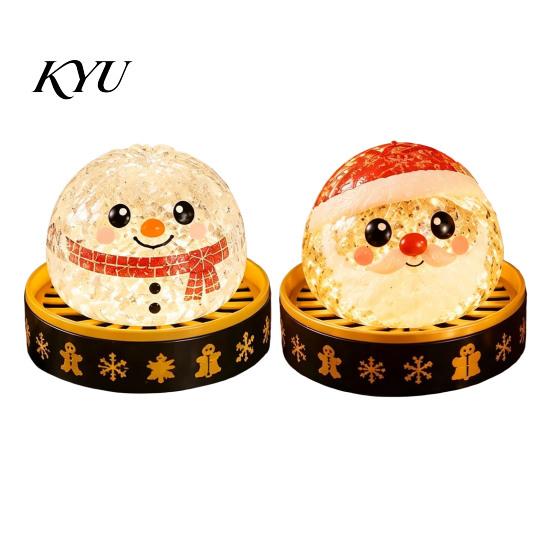 Santa Dumpling Toy 1/2/3/4Pcs Christmas Stress Relief Toy, Snowman Reindeer Gingerbread Lollipop Adults Balls Squeeze Steamed Bun Fidget for