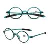 Women Men Pc Round Frame Presbyopic Eyeglasses Far Sight Eyewear Ultralight Reading Glasses