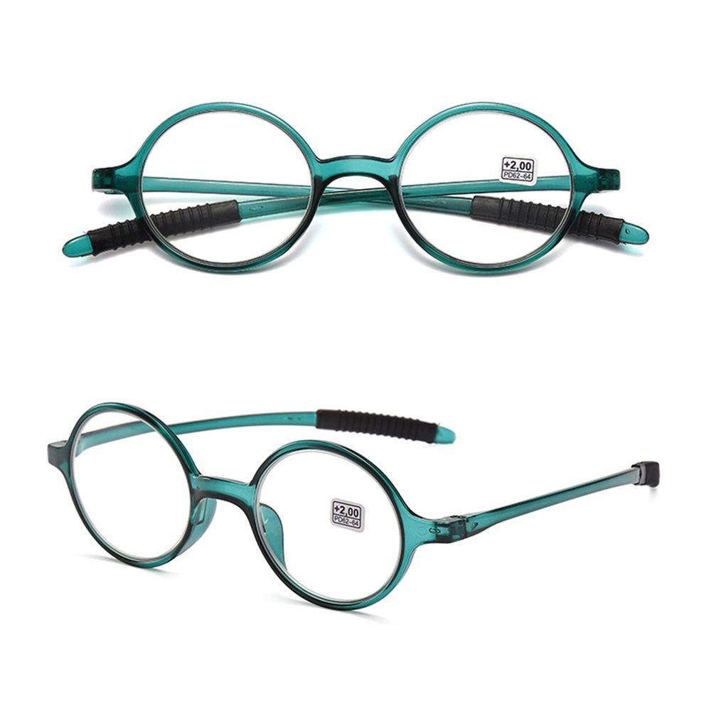 Women Men Pc Round Frame Presbyopic Eyeglasses Far Sight Eyewear Ultralight Reading Glasses