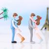 Cute Cartoon Couples Car Decoration Accessories Romantic Figurines Balloon Ornament Auto Interior Dashboard Accessories Gifts