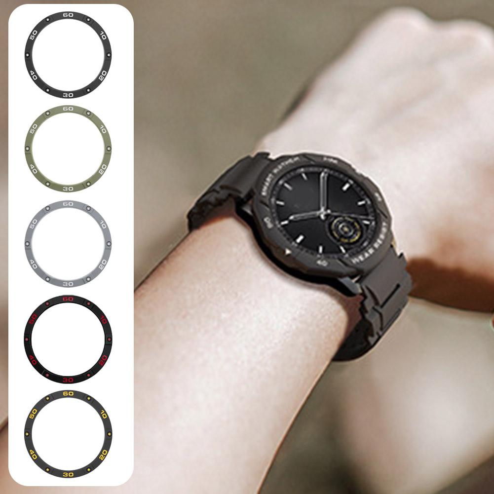 Для Xiaomi watch S3 Bezel Screen Protectors Smart Bracelet Frame Cover Replacement для Xiaomi Mi Watch S3 Protector Bumper