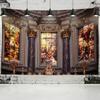 Vienna Christian Church Jesus Tapestry Home Decor Wall Art Mural Drop Wall Cloth Christ Wall Tapestries Church Decoration
