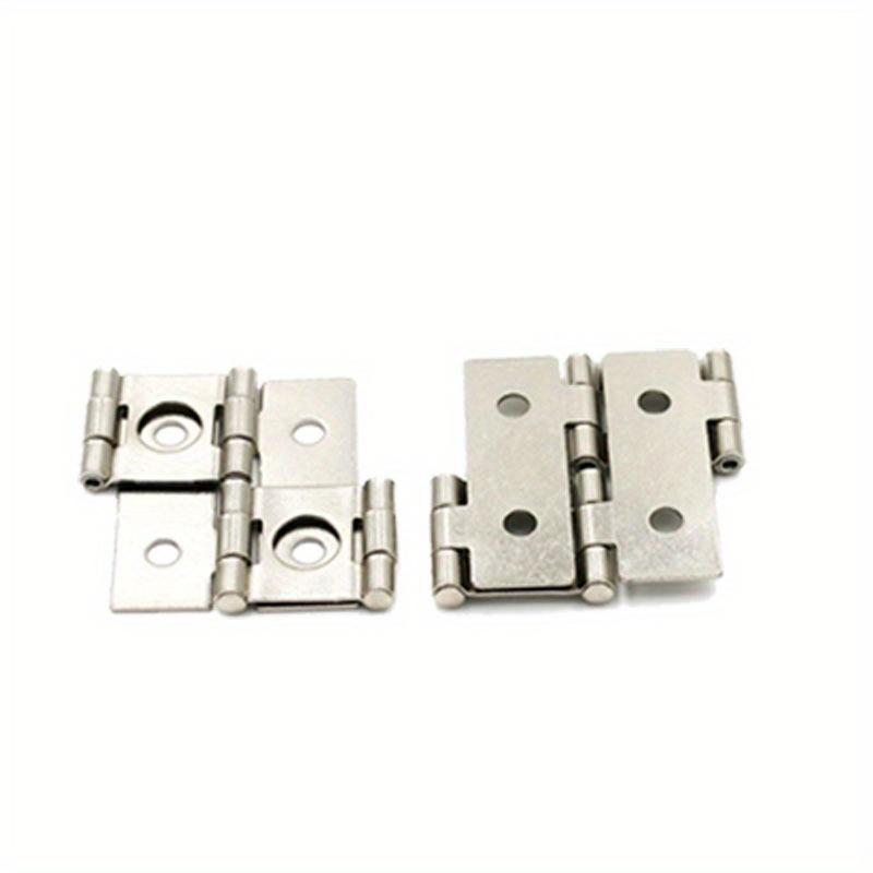 20 шт. складных петель для ворот в стиле ретро, двухсторонние дверные петли, мебельные петли для складных экранов, фурнитура для дверей в спальню и ванную комнату